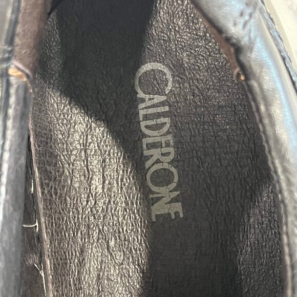 Calderone Made in Italy all leather Men Shoes Size 44 Preppy Style main image 7